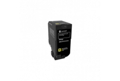 Lexmark 74C2HYE giallo (yellow) toner originale