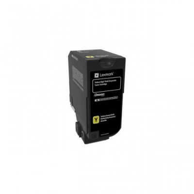 Lexmark 74C2HYE giallo (yellow) toner originale