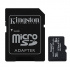 Kingston scheda di memoria Micro Secure Digital Card Industria, 8GB, micro SDHC, SDCIT2/8GB, UHS-I U3 (Class 10), V30, A1, pSLC scheda
