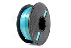 GEMBIRD 3DP-PLA-SK-01-BG, 3D filamento, PLA, 1,75mm, 1000g, silk rainbow, blu/verde