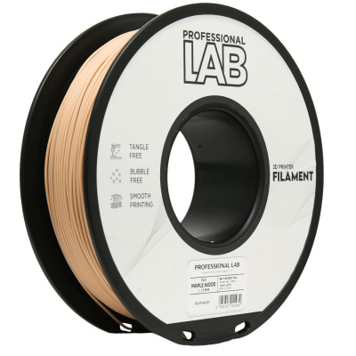Professional Lab FG-P159-E1, 3D filamento, PLA Wood, 1,75mm, 1000g, Beige (Maple wood)