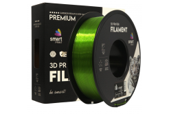 Smart Print FG-S198-E1, 3D filamento, PETG, 1,75mm, 1000g, Verde trasparente (Transparent green)