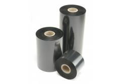 TTR nastro, resina (resin) 74mm x 74m, 1/2", OUT nero