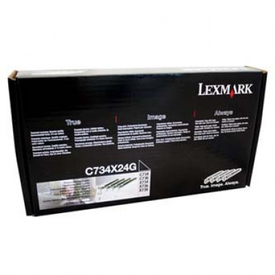 Lexmark C734X24G ciano/magenta/giallo/nero (cyan/magenta/yellow/black) toner originale