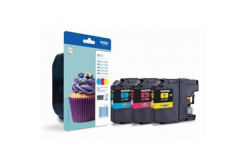 Brother LC-123RBWBP ciano/magenta/giallo (cyan/magenta/yellow) cartuccia originale
