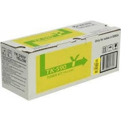 Kyocera Mita TK-590Y giallo (yellow) toner originale