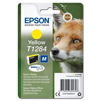 Epson T1284 C13T12844012 giallo (yellow) cartuccia originale
