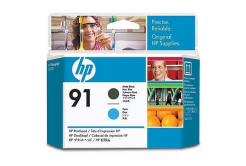 HP C9460A n\.91 opaco nero/ciano (matte black/cyan) testina di stampa originale