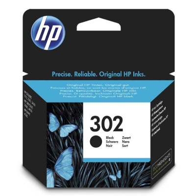 HP 302 F6U66AE nero (black) cartuccia d'inchiostro originale
