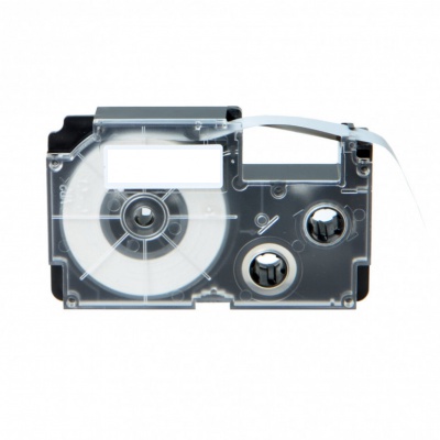 Casio R5YW (XR-9HSYW), 9mm x 2m, testo nera / sfondo giallo, restringibile, nastro compatibile