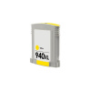 Cartuccia compatibile con HP 940XL C4909A giallo (yellow) 