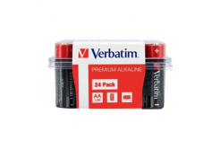 Verbatim 49505 Batteria alcalina AA-LR6 Mignon, AA, 1.5V, box, 24 pz