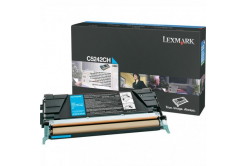Lexmark C5242CH ciano (cyan) toner originale