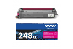 Brother TN248XLM magenta toner originale