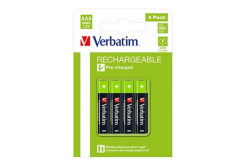 Verbatim 49514 Batterie ricaricabili AAA (HR03), 950 mAh, 1.2V, blister, 4 pz
