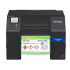 Epson ColorWorpz C6500Pe C31CH77202, colore stampante di etichette, peeler, disp., USB, Ethernet, black
