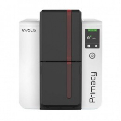 Evolis Primacy 2 PM2-0007, stampante per schede, single sided, 12 dots/mm (300 dpi), USB, Ethernet, smart, contact, contactless