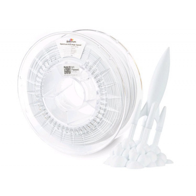 Spectrum 81048 3D filamento, PLA High Speed, 1,75mm, 1000g, Bianco (Arctic white)