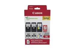 Canon PG-545XL 2x + CL-546XL 8286B015 colore (CMYK) multipack di cartucce originali