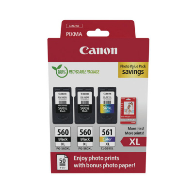 Canon PG-545XL 2x + CL-546XL 8286B015 colore (CMYK) multipack di cartucce originali