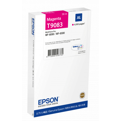 Epson T9083 XL C13T90834N magenta cartuccia originale