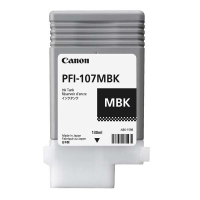 Canon PFI-107MBK, 6704B001 opaco nero (matte black) cartuccia originale