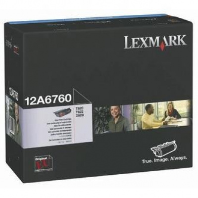 Lexmark 12A6760 nero (black) toner originale