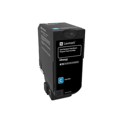 Lexmark 24B6717 ciano (cyan) toner originale