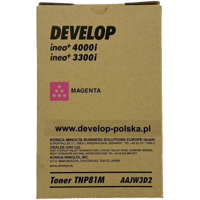 Develop TNP-81 AAJW3D2 magenta (magenta) toner originale
