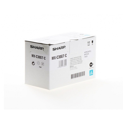Sharp MX-C30GVC ciano (cyan) developer originale