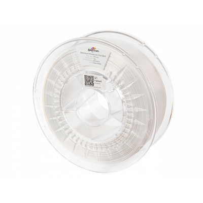 Spectrum 80448 3D filamento, PLA Silk, 1,75mm, 1000g, Bianco (Pearl white)