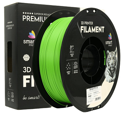 Smart Print FG-S218-E1, 3D filamento, PETG Matte, 1,75mm, 1000g, Verde (Green)