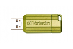 Verbatim 49070 Flash Drive Store 'n' Go, PinStripe, 16GB, eucalyptus verde