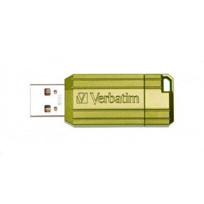Verbatim 49070 Flash Drive Store 'n' Go, PinStripe, 16GB, eucalyptus verde