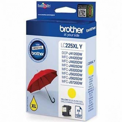 Brother LC-225XLY giallo (yellow) cartuccia originale