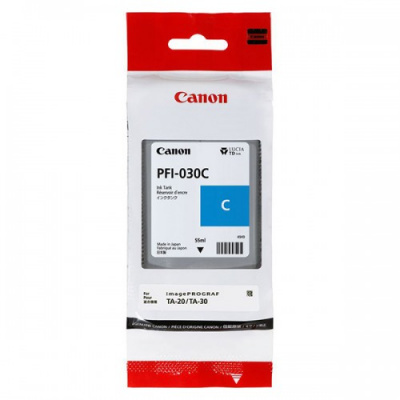 Canon PFI-030C 3490C001 ciano (cyan) cartuccia originale