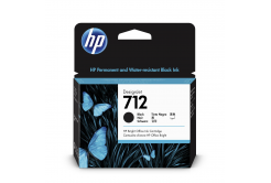 HP 712 3ED71A nero (black) cartuccia originale
