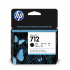 HP 712 3ED71A nero (black) cartuccia originale