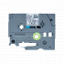 Brother TZ-MPSL31 / TZe-MPSL31, 12mm x 4m, testo nera / nastro argento, nastro originale