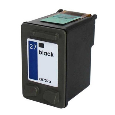 Cartuccia compatibile con HP 27 C8727A nero (black) 
