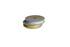 Tubo di marcatura in PVC a forma di stella H-05, diametro interno 2,0mm / sezione trasversale 0,5mm2, bianco, 170m