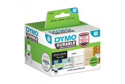 Dymo etichette in polipropilene 25mm x 25mm, bianco, multifunzionale, 2x850 pz 2112286