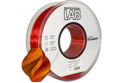 Professional Lab FG-P100-E1, 3D filamento, PLA Silk, 1,75mm, 1000g,  Dual Color, Multicolore (Red, gold)
