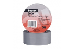 3M 2000 Víceúčelová PVC páska pro elektrikáře, šedá, 50 mm x 46 m