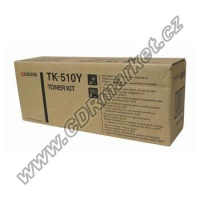 Kyocera Mita TK-510Y giallo (yellow) toner originale