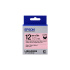 Epson LabelWorks LK-4PBK C53S654031 12mm x 5m, testo nera / nastro rosa, nastro tessile, nastro originale