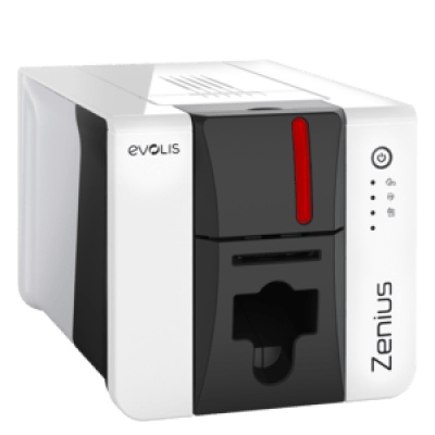 Evolis Zenius 2 ZN2-GP-E, GO PACK, stampante per schede, single sided, 12 dots/mm (300 dpi), USB