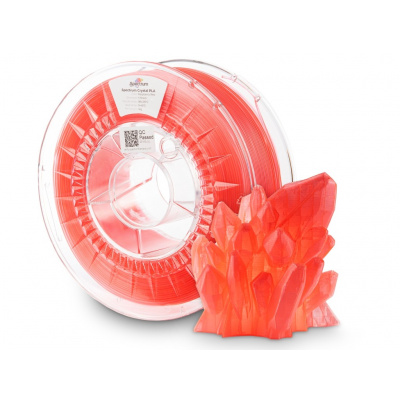Spectrum 80885 3D filamento, PLA Crystal, 1,75mm, 1000g, Rosso (Raspberry red)