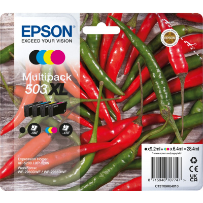 Epson 503XL T09R640 C13T09R64010 colore (CMYK) multipack di cartucce originali