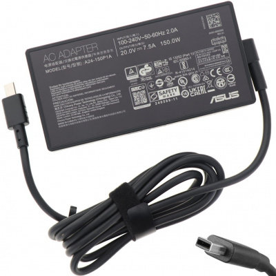 ASUS orig.ADATTATORE 150W 20V 3P(RETTANGOLO)